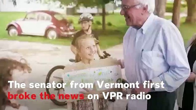 Bernie Sanders Announces He’s Running For President In 2020