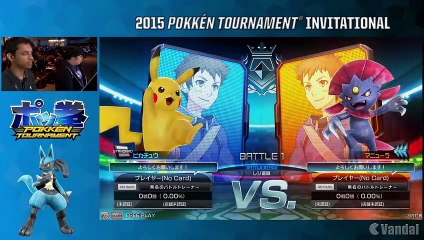 Pokkén Tournament - 2015 Pokkén Tournament Invitational, final de ganadores