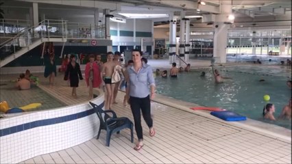 Sarrebourg : le conseil municipal des enfants dans les entrailles de la piscine