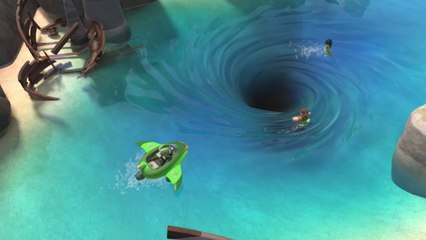 فريق توب وينج ينقذ السلاحف من الدوامة.. فيديو.