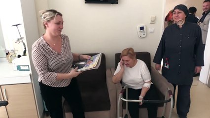 Moldovalı kadın Kırıkkale'de sağlığına kavuştu