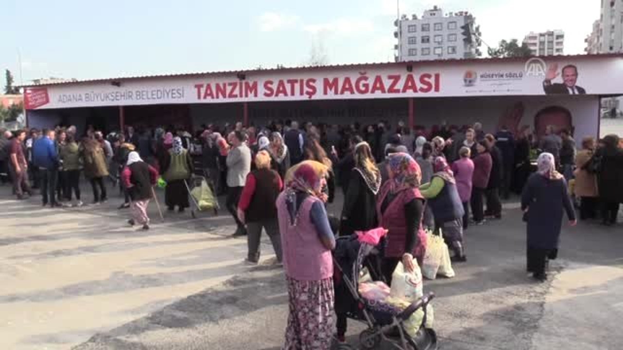 Adana'da İlk "Tanzim Satış Noktası" Açıldı
