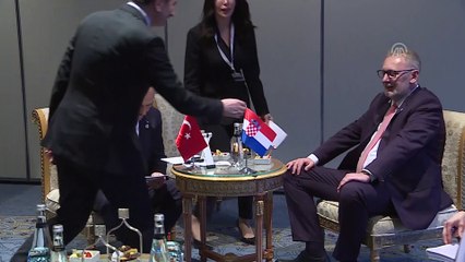 Soylu, Hırvat mevkidaşı ile görüştü - İSTANBUL