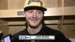 Chris Wagner after the Bruins overtime win over the Sharks