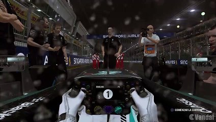 F1 2015 - Singapur con lluvia