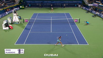 WTA - Dubaï : Mladenovic s'offre Osaka !