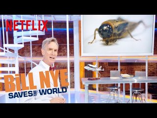 Bill Nye Saves The World - Season 3 | Eating Bugs | Netflix