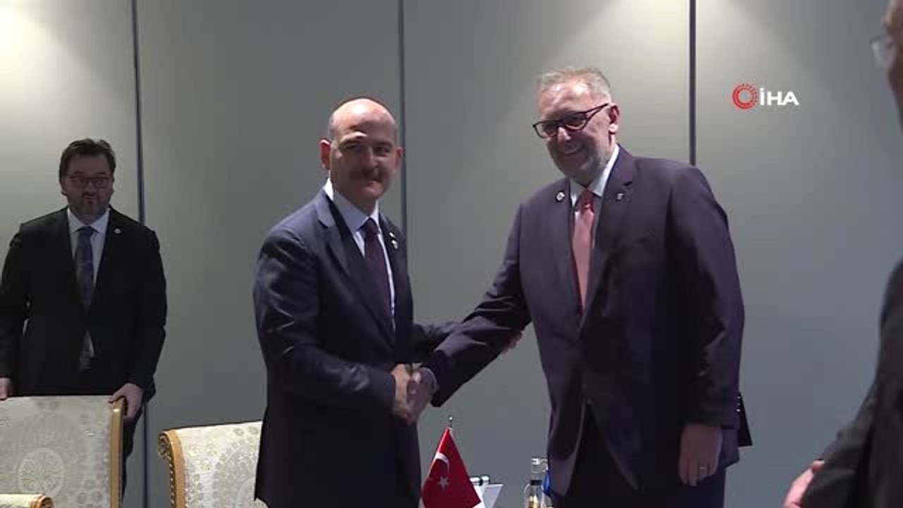 İçişleri Bakanı Süleyman Soylu, Hırvatistanlı Mevkidaşıyla Görüştü