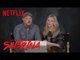 Chilling Adventures of Sabrina | The Cast of Sabrina The Teenage Witch Reacts | Netflix