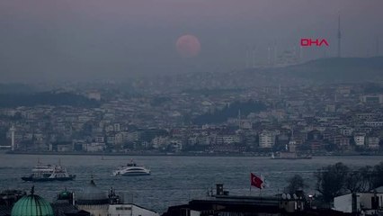 Süper Ay İstanbul'da Böyle Görüntülendi 3