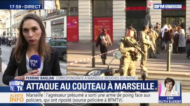 Au moins deux personnes ont été blessées au couteau à Marseille