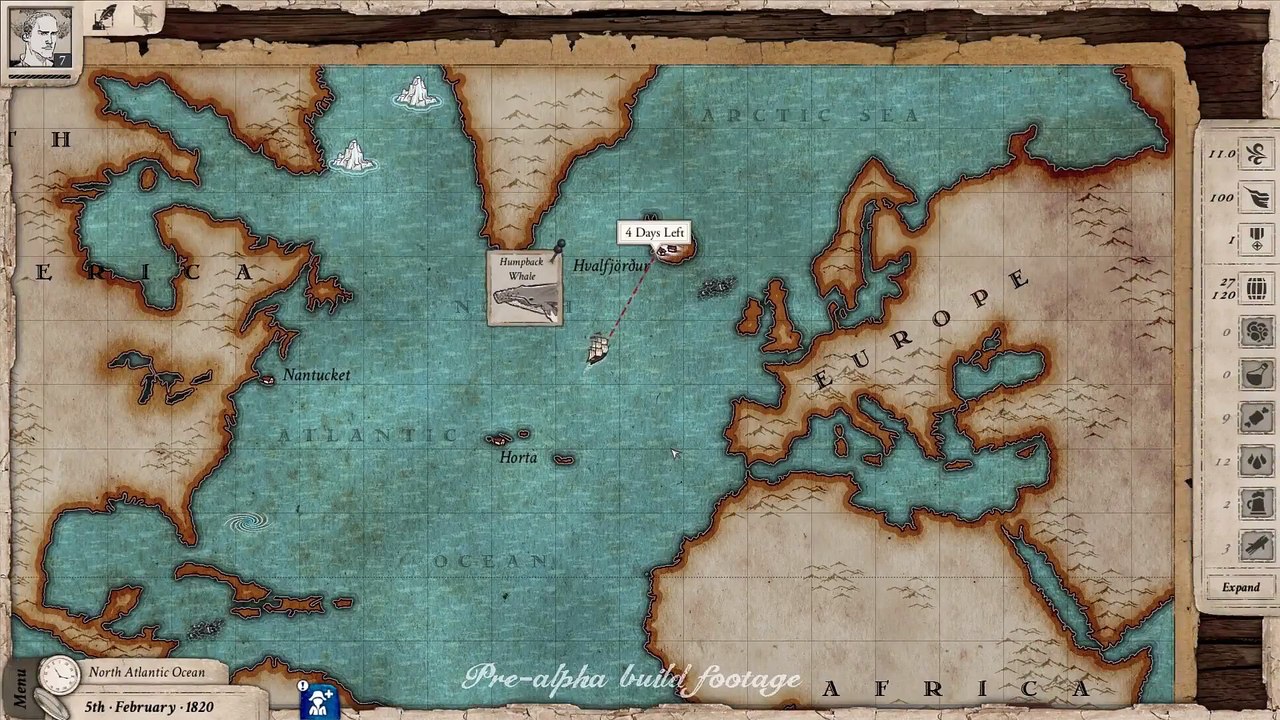 Nantucket - Jugabilidad (pre-alpha)