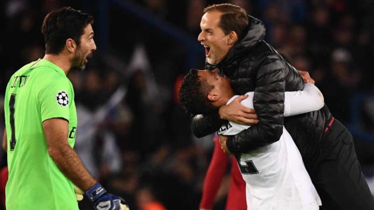 PSG - Tuchel : "Un cadeau d'être l'entraîneur de Buffon, Alves et Silva"