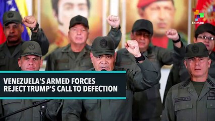 Venezuela's Armed Forces Reject Trump's Call To Defection