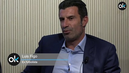 Intervención de Luis Figo en el Okforo Deportes