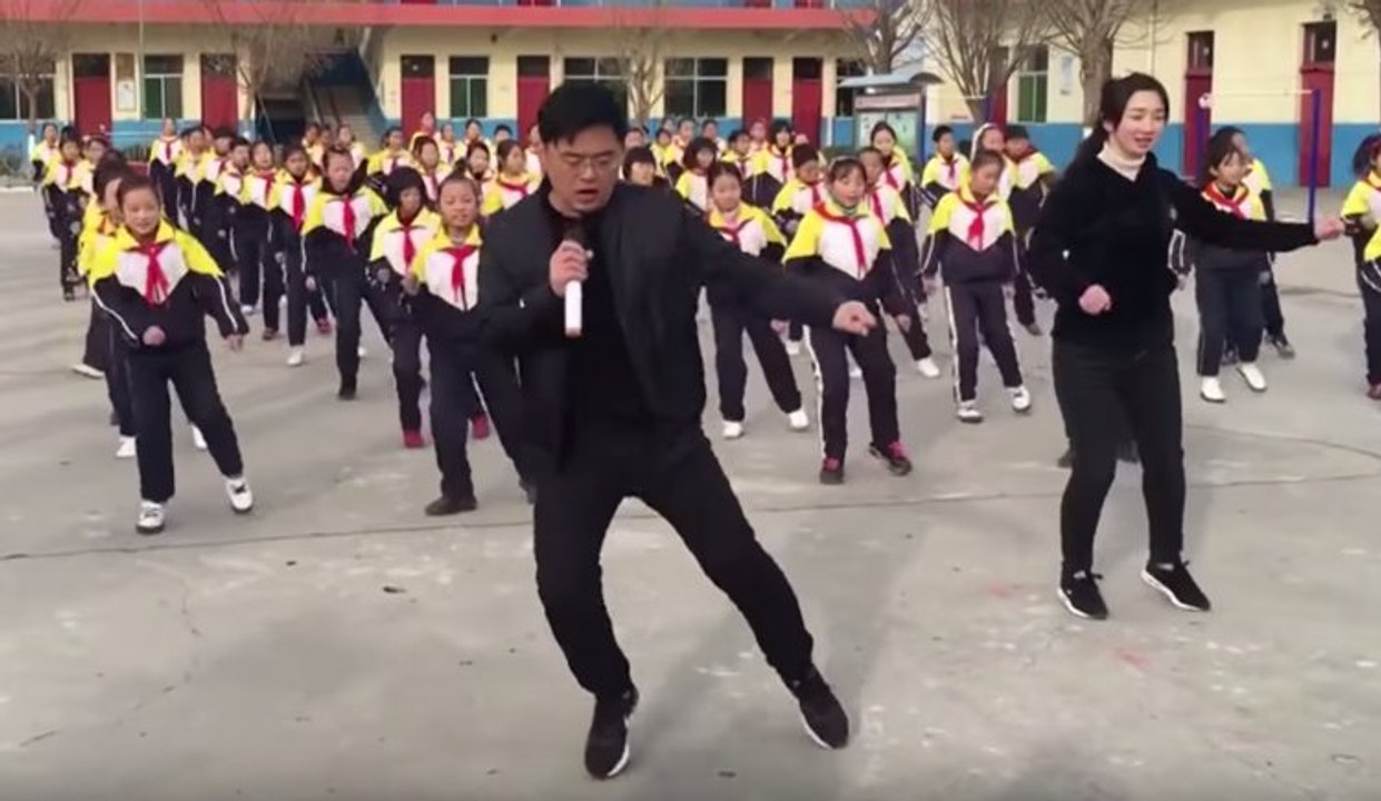 Watch These Teachers Bust A Move For Students