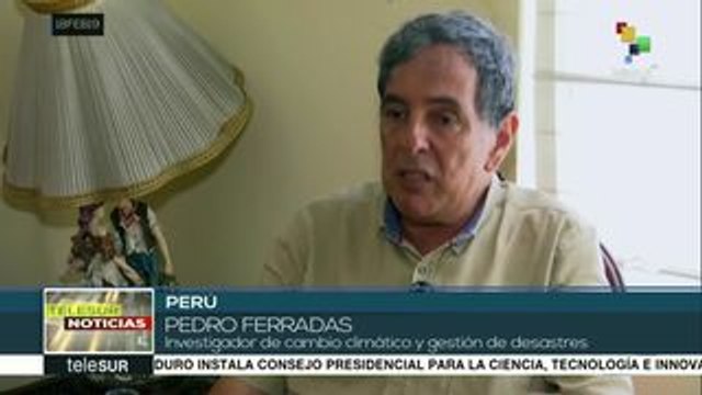 Fuertes lluvias en Perú dejan al menos 32 muertos y miles de afectados