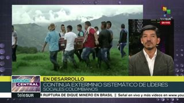Colombia: continúa el exterminio sistemático de líderes sociales
