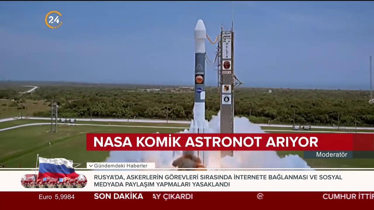Komik astronot aranıyor