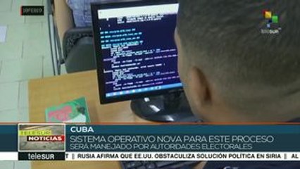 Cuba alista software propio para el referendo constitucional