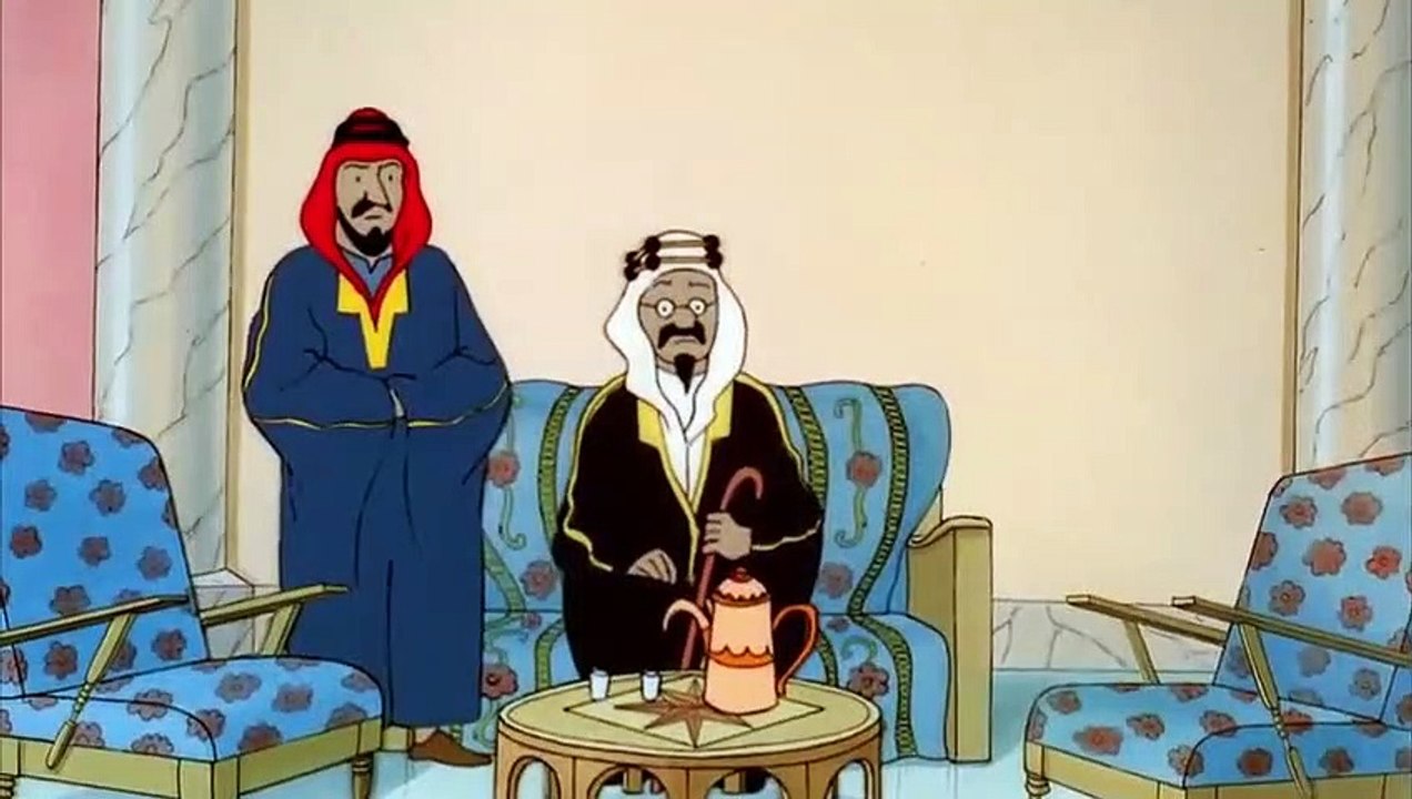 The Adventures of Tintin - S02E11 | Land of Black Gold: Part 2