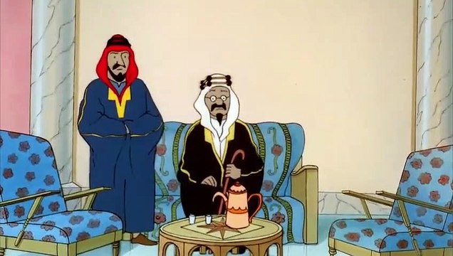 The Adventures of Tintin - S02E11 | Land of Black Gold: Part 2