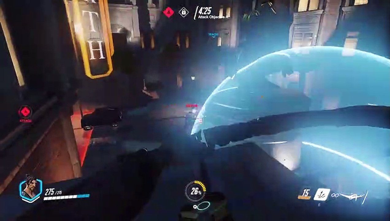 Overwatch - Hanzo en acción