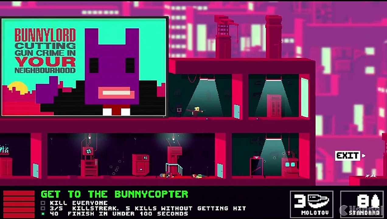 Not a Hero - Gameplay comentado