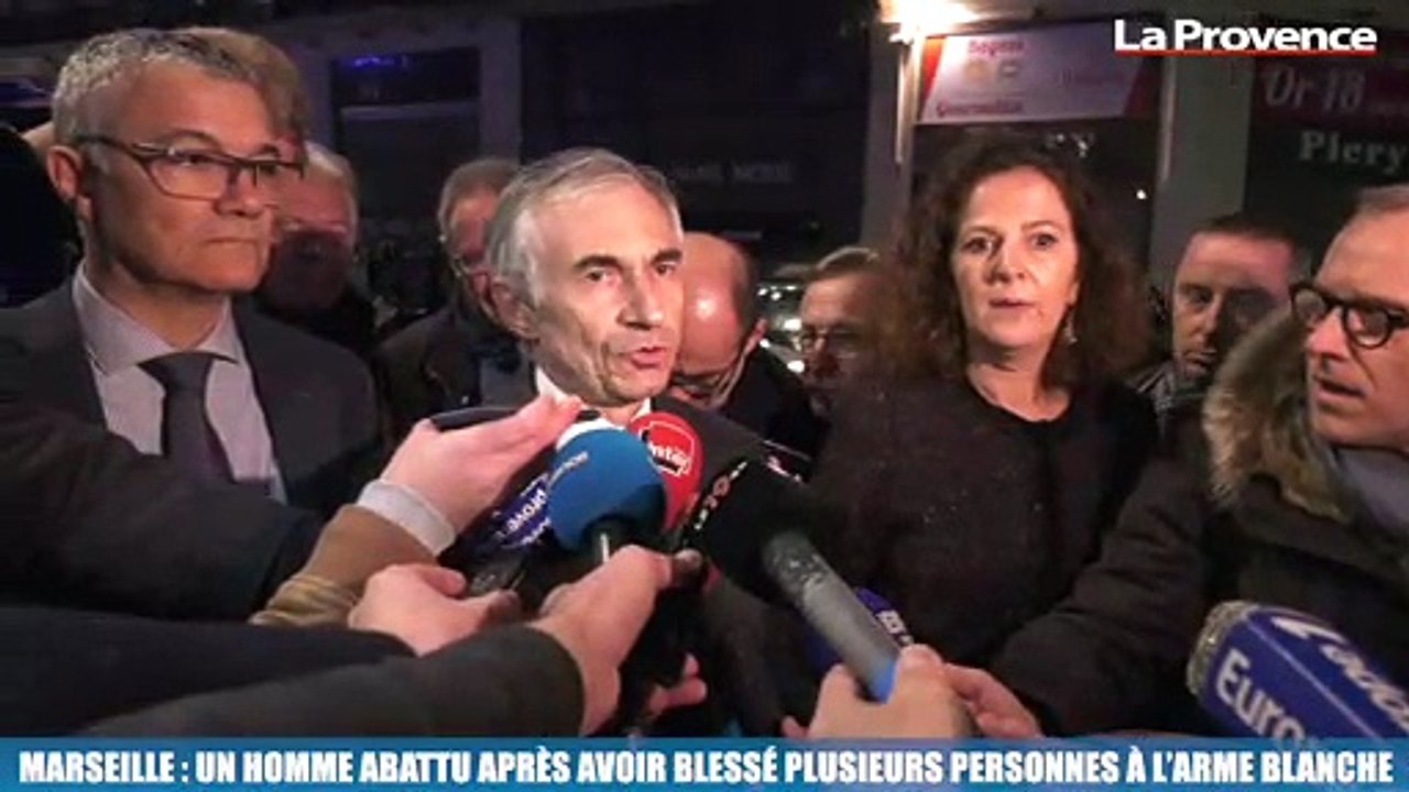 Fusillade sur la Canebière à Marseille : trois hommes et une femme blessés au couteau, l'assaillant tué