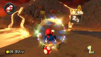 Mario Kart 8 - Volcán gruñón (200cc)