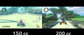 Mario Kart 8 - 200cc vs 150cc Cala Delfín