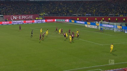 22e j.- Le but de la victoire de Dortmund refusé pour hors-jeu