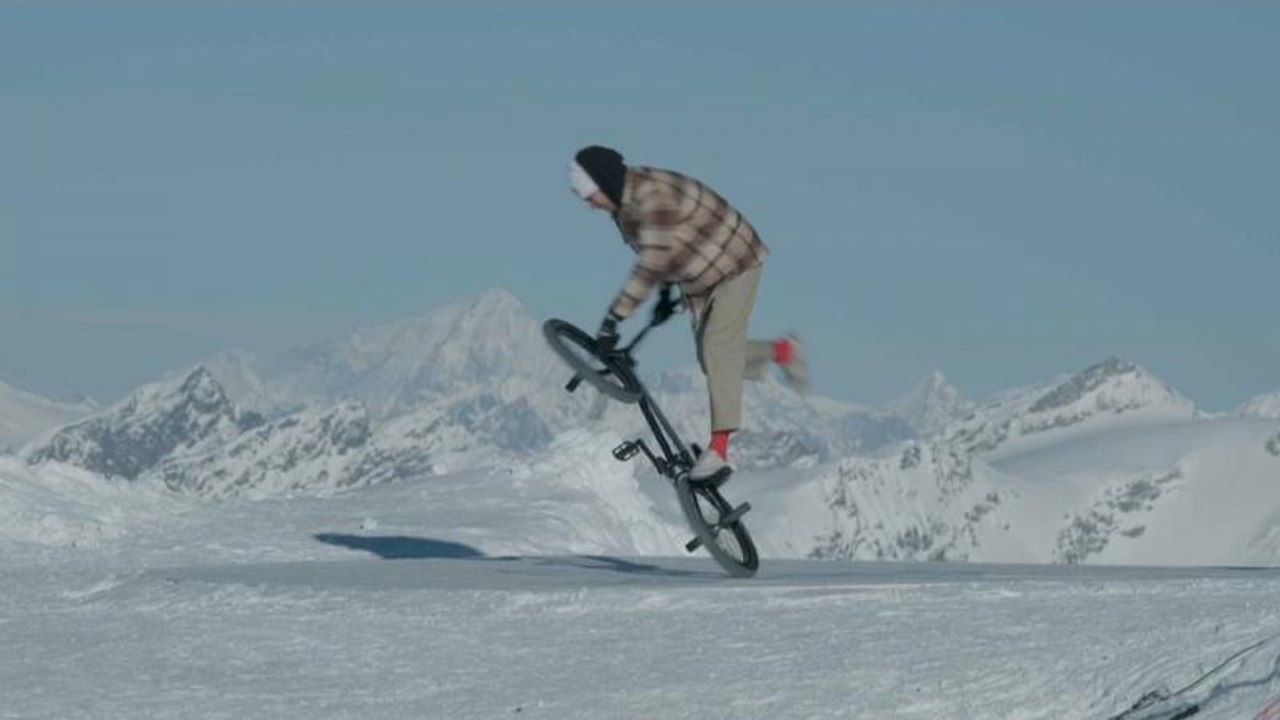 Campeão francês de BMX conquista Alpes