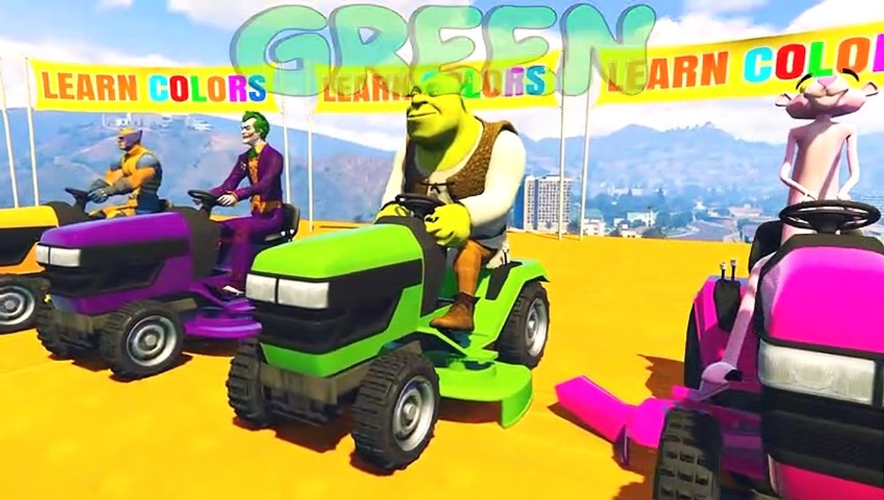 Comptines Bébé - Dessins anḿs pour Enfants & Tracteur et Voitures Colorées