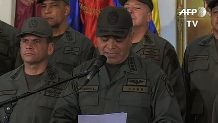 FFAA venezolanas: "obediencia, subordinación y lealtad" a Maduro