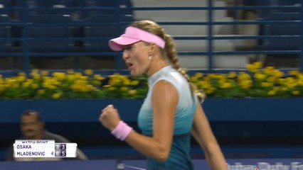 Dubaï - Mladenovic fait tomber la n°1 mondiale !