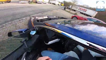TESLA MODEL X 100D - 240km/h AUTOBAHN POV by AutoTopNL