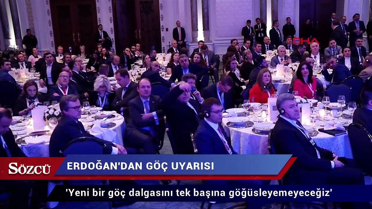 Erdoğan’dan Avrupa’ya göç uyarısı