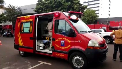Siate atende jovem ferido em colisão de trânsito