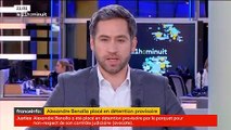 Alexandre Benalla, l'ex-collaborateur d'Emmanuel Macron, placé en détention provisoire après la révocation de son contrôle judiciaire