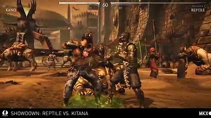 Mortal Kombat X - Variaciones de Reptile