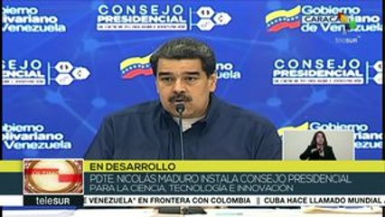 Pdte. Maduro instala Consejo para Ciencia, Tecnología e Innovación