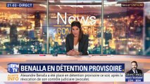 Benalla en détention provisoire