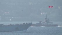 Çanakkale Rus Savaş Gemileri Peş Peşe Çanakkale Boğazı'ndan Geçti