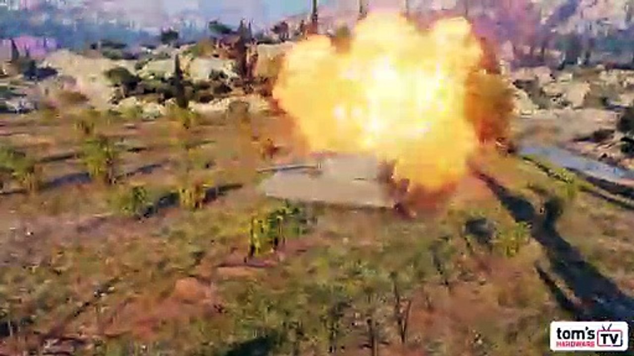 Séquence de Benchmark World of Tanks enCore