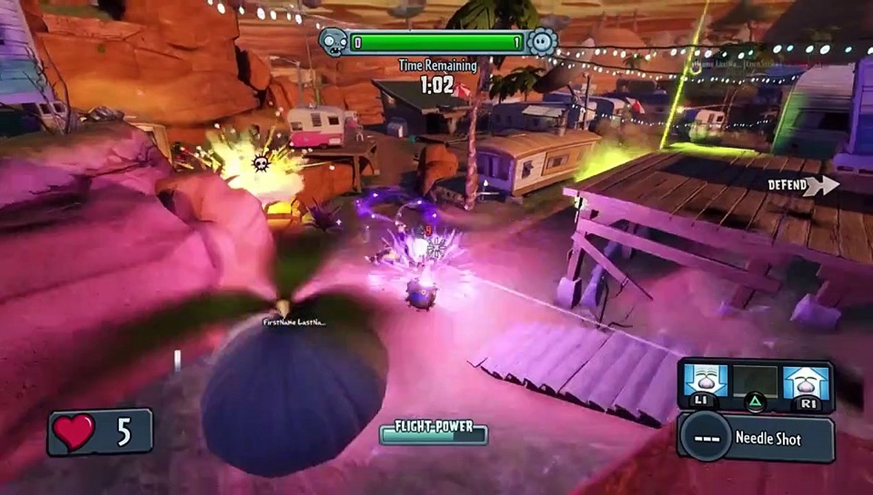 Plants vs. Zombies: Garden Warfare - Versión PlayStation 4