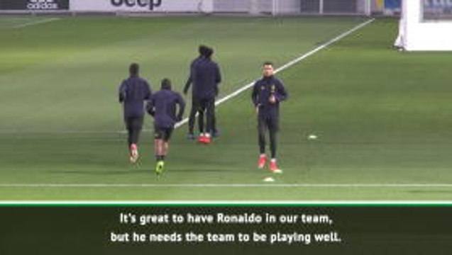 Ronaldo is world's best, so Juve have slight advantage - Allegri