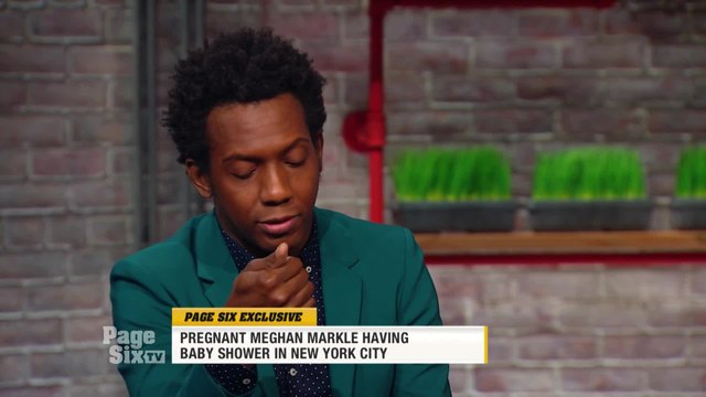 #MeghanMarkle is in the Big Apple! Meghan is having a baby shower in NYC today, and we have the inside scoop on #PageSixTV!