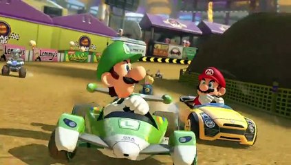 Mario Kart 8 - Wario Stadium (GBA)