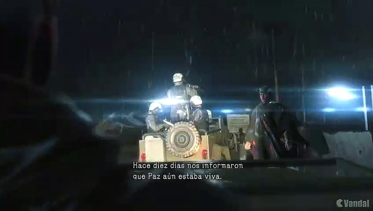MGS V: Ground Zeroes - Secuencia de introducción